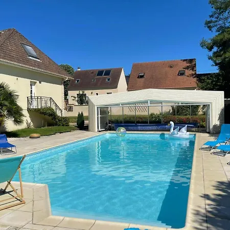 L'Annexe- guest house avec piscine Rosny-sur-Seine Extérieur photo
